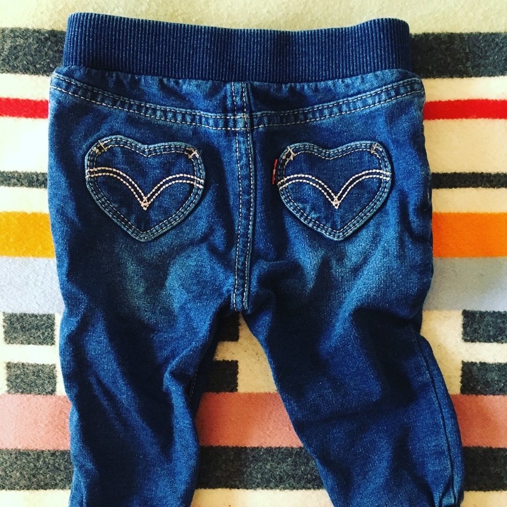 Levi's 12 month stretch jeans